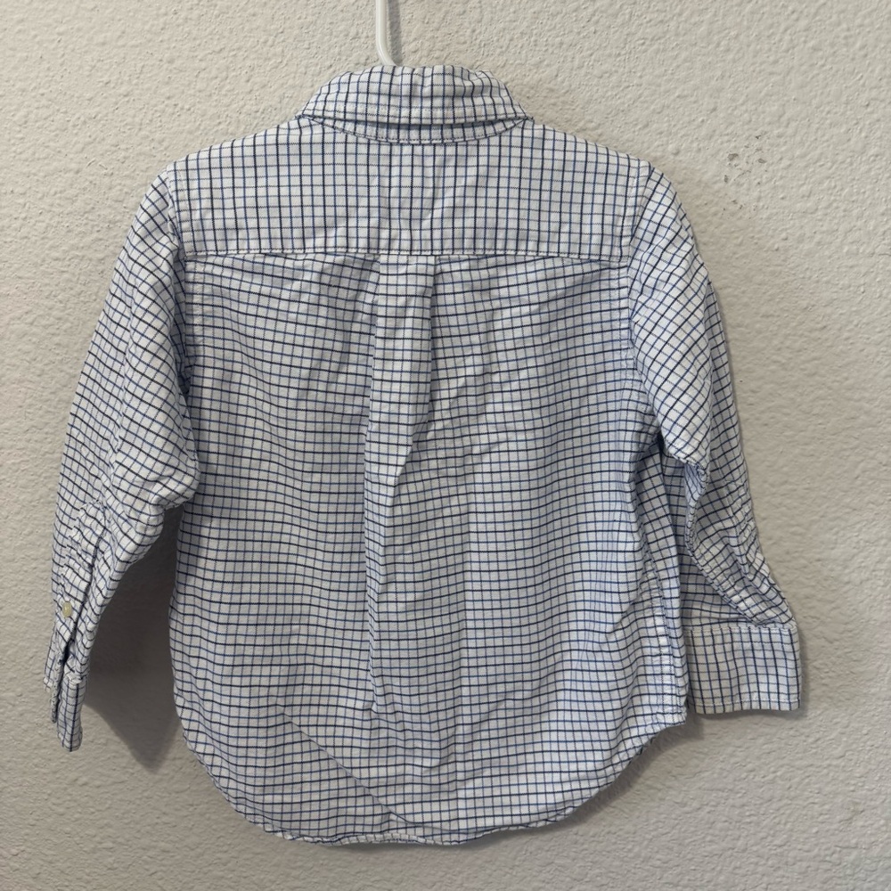Ralph Lauren Tattersall Cotton Poplin Shirt-2T - Picture 4 of 9